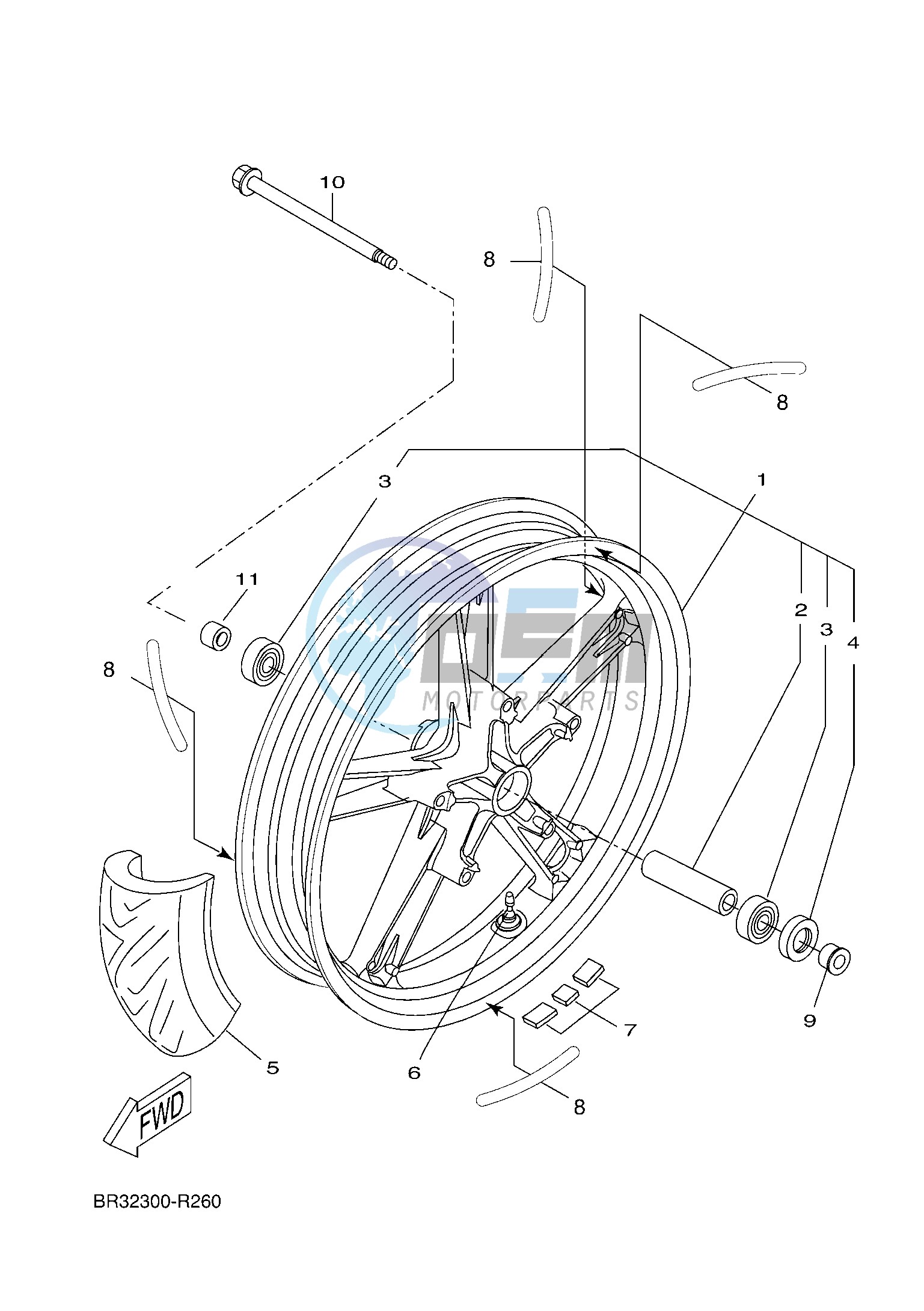 FRONT WHEEL