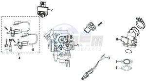 ORBIT III 50 25KMH (L8) NL drawing CARBURETOR