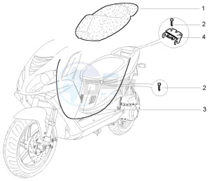 NRG 50 power DD drawing Saddle