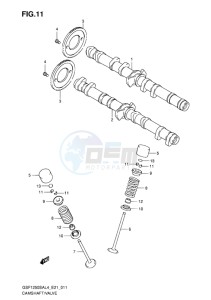 GSF-1250S ABS BANDIT EU drawing CAMSHAFT-VALVE