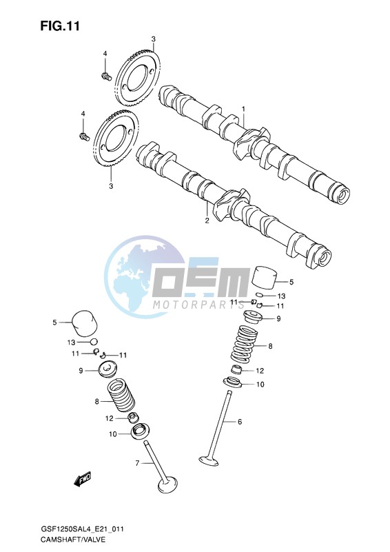 CAMSHAFT-VALVE