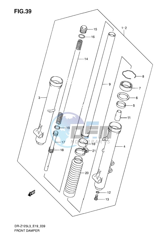 FRONT DAMPER