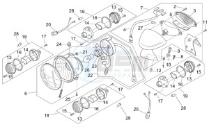 Mojito Retro 50 2t (eng. aprilia) drawing Lights