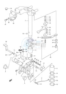 DF 25 drawing Swivel Bracket