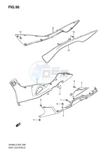 AN400 ABS BURGMAN EU drawing SIDE LEG SHIELD