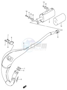 RM80 (P3-P28) drawing MUFFLER