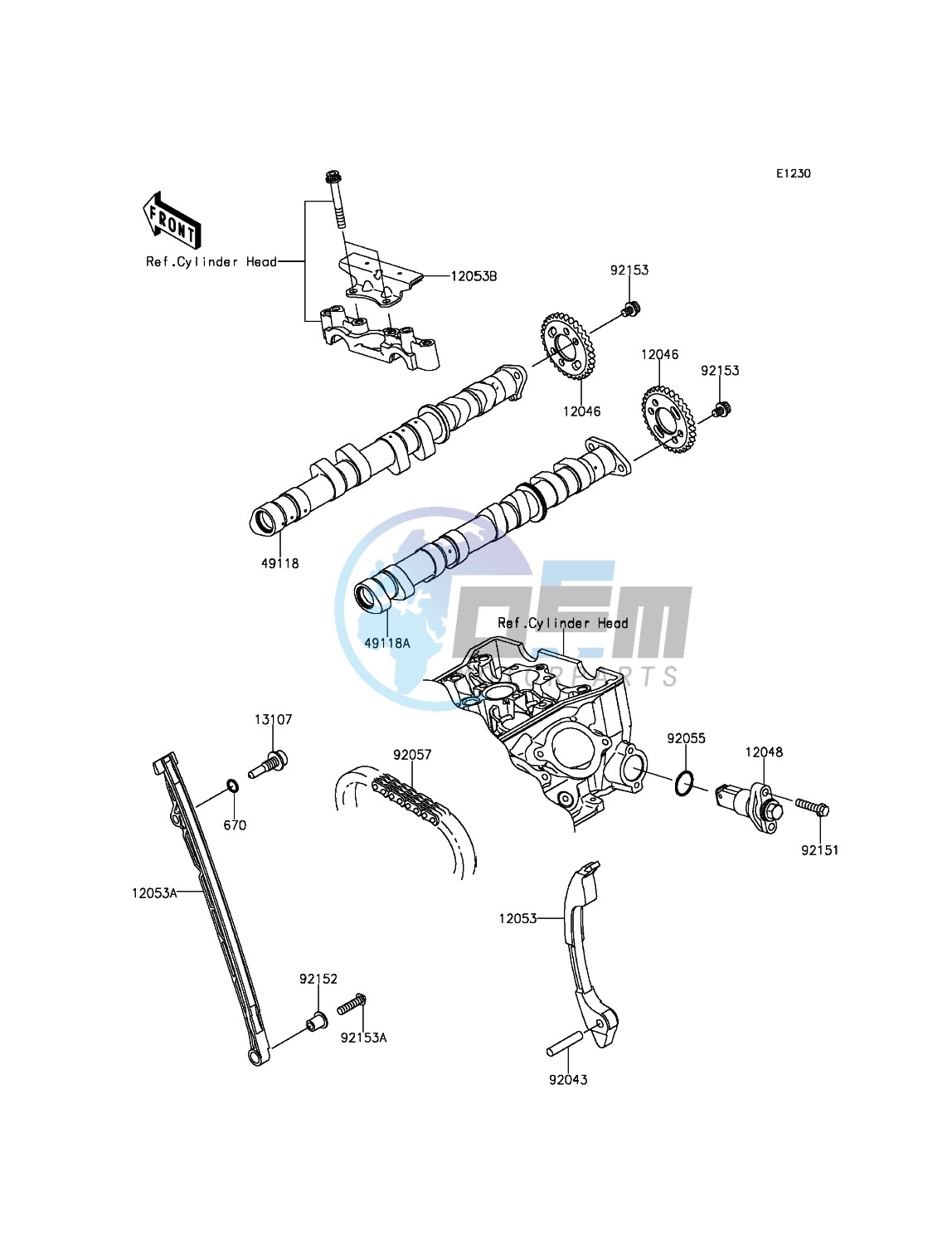 Camshaft(s)/Tensioner