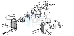 XL700V9 ED drawing RADIATOR