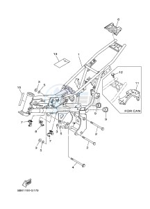 TT-R110E (B51A B51B B51C B51C) drawing FRAME