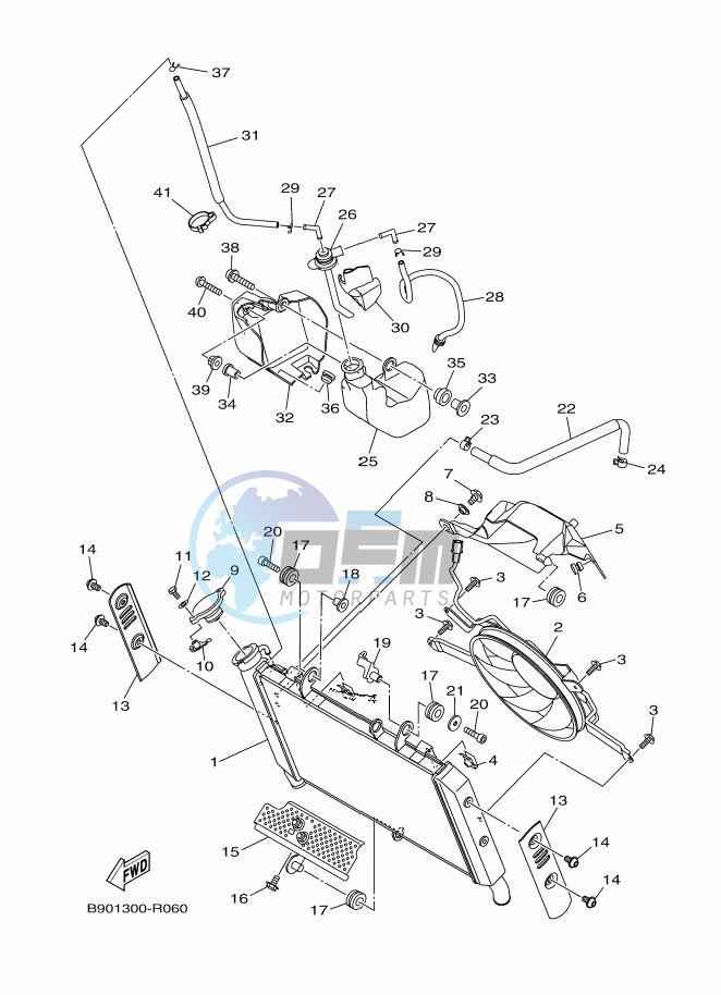 RADIATOR & HOSE