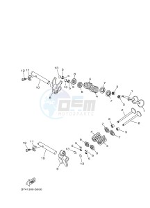 CZD300-A X-MAX 300 (BY31 BY31 BY31 BY31 BY31) drawing VALVE