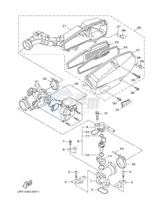 XC125R MAJESTY S (2PE1) drawing INTAKE