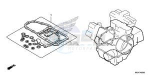 VFR1200XDLF CrossTourer - VFR1200X Dual Clutch 2ED - (2ED) drawing GASKET KIT B