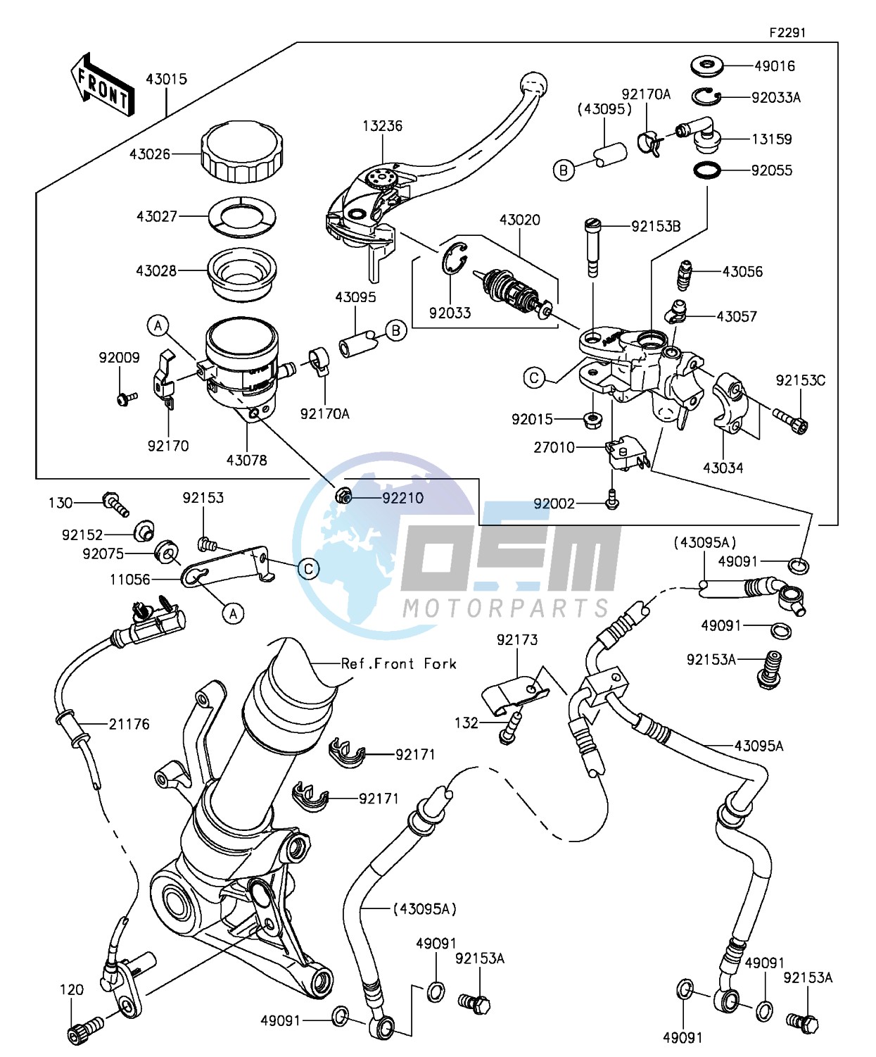 Front Master Cylinder