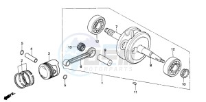 ST50 drawing CRANKSHAFT/PISTON