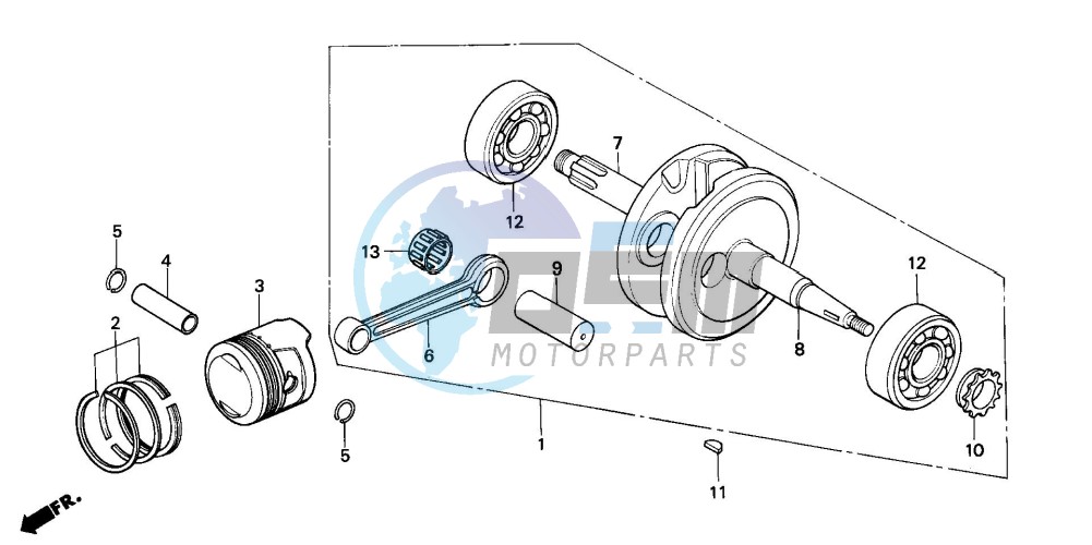 CRANKSHAFT/PISTON