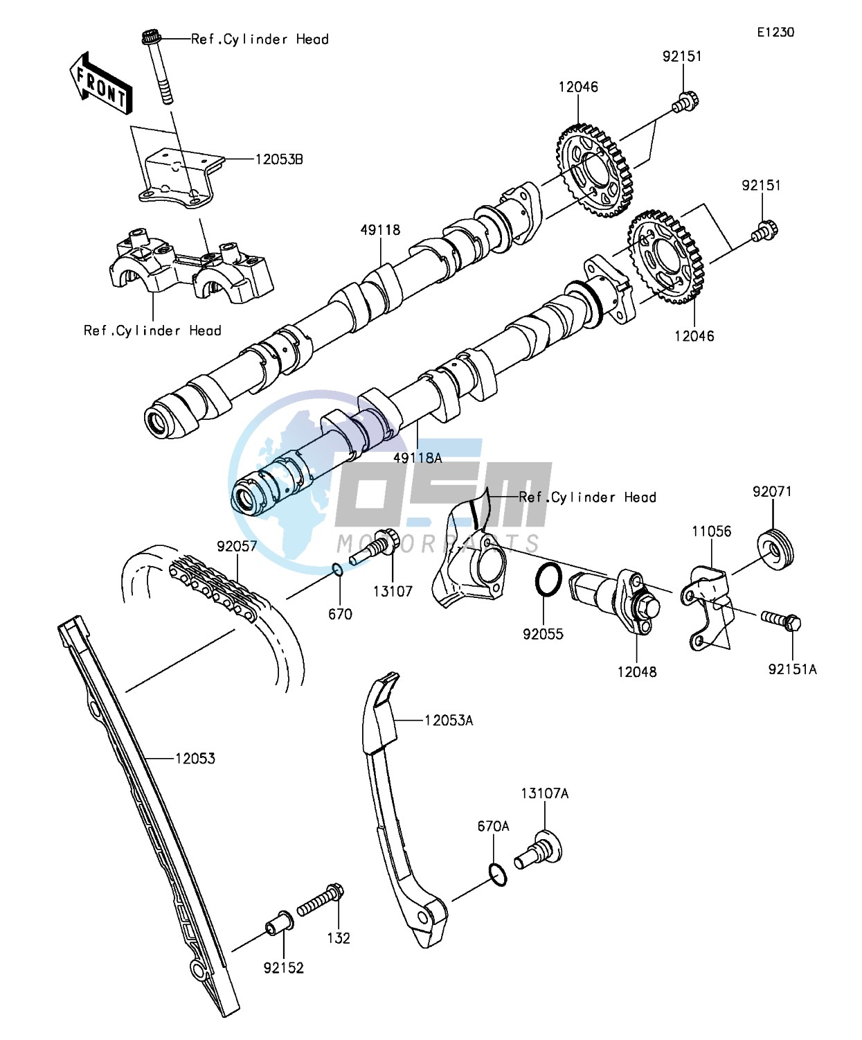 Camshaft(s)/Tensioner