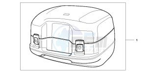 FES250 FORESIGHT drawing 35L TOP BOX