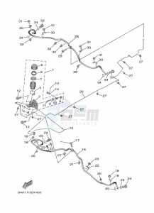 YXF850E YXF85WPBL (BAR7) drawing MASTER CYLINDER