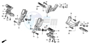 CB1300 CB1300SUPER FOUR drawing STEP