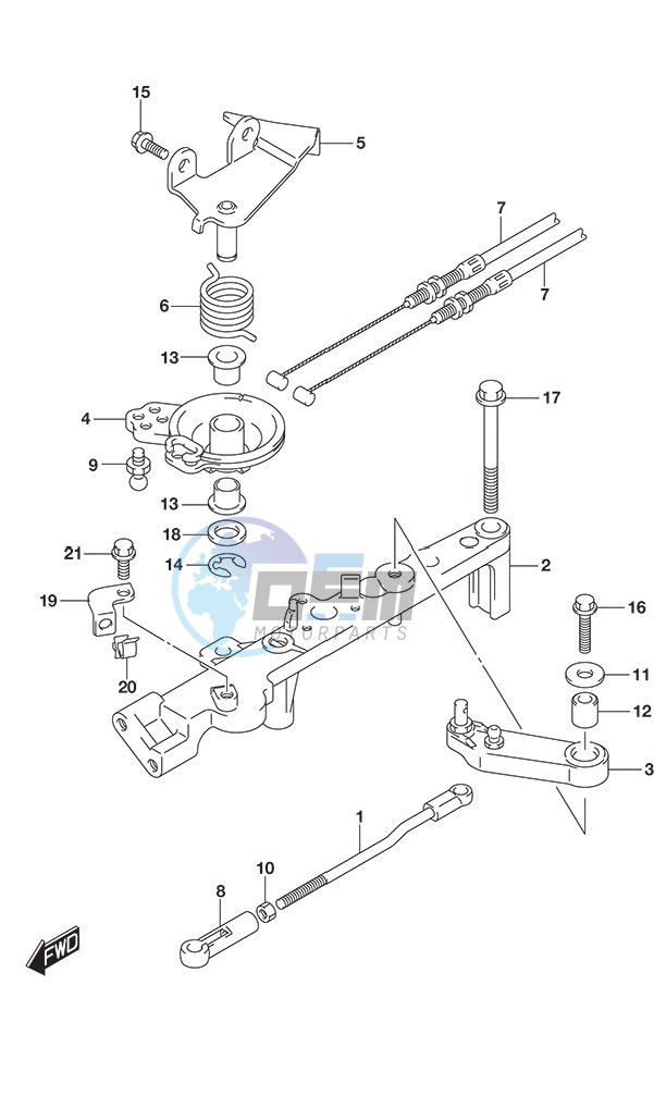 Throttle Rod