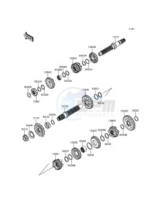 NINJA 250SL BX250AGF XX (EU ME A(FRICA) drawing Transmission