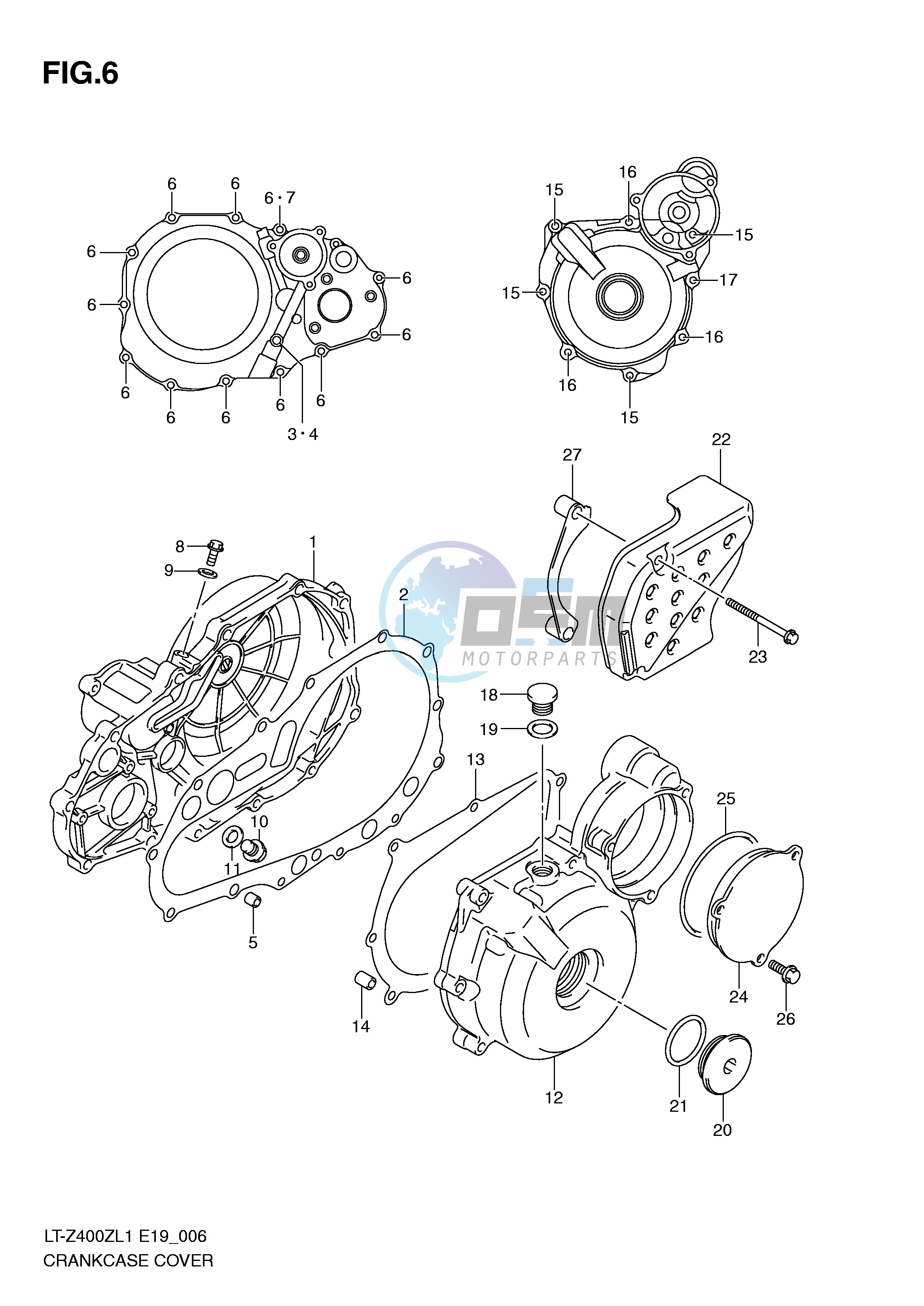 CRANKCASE COVER