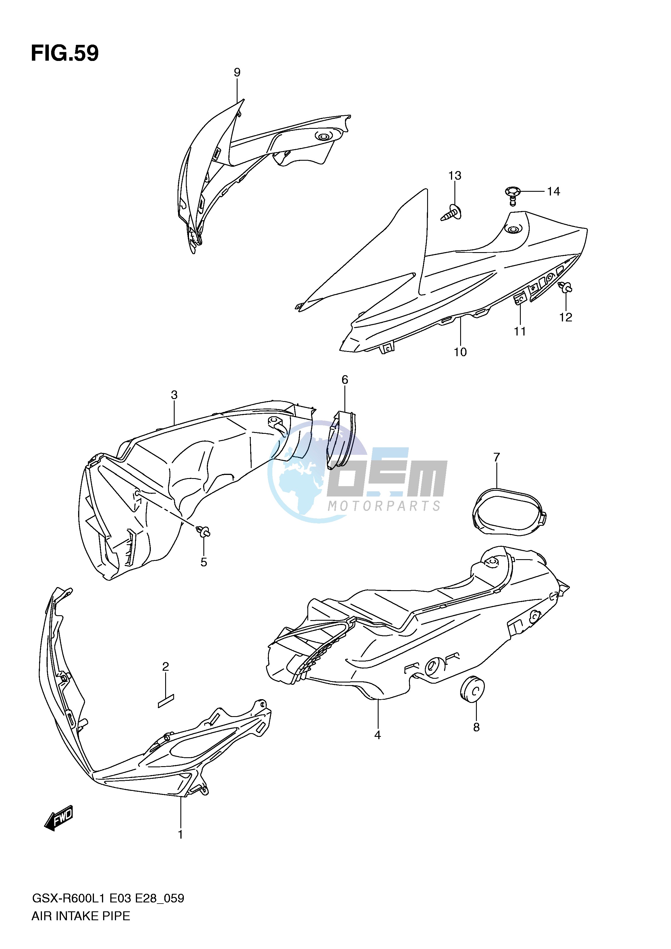 AIR INTAKE PIPE