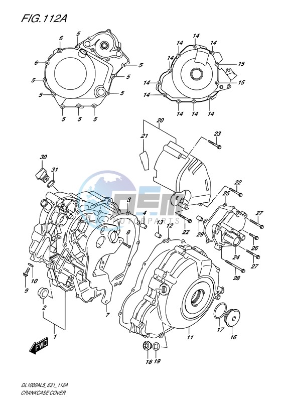 CRANKCASE COVER