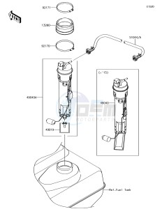 JET SKI ULTRA 310LX JT1500MEF EU drawing Fuel Pump