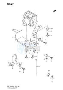 GSF-1250S ABS BANDIT EU drawing HYDRAULIC UNIT