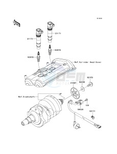 ER 650 A [ER-6N (AUSTRALIAN] (A6F-A8F) A8F drawing IGNITION SYSTEM