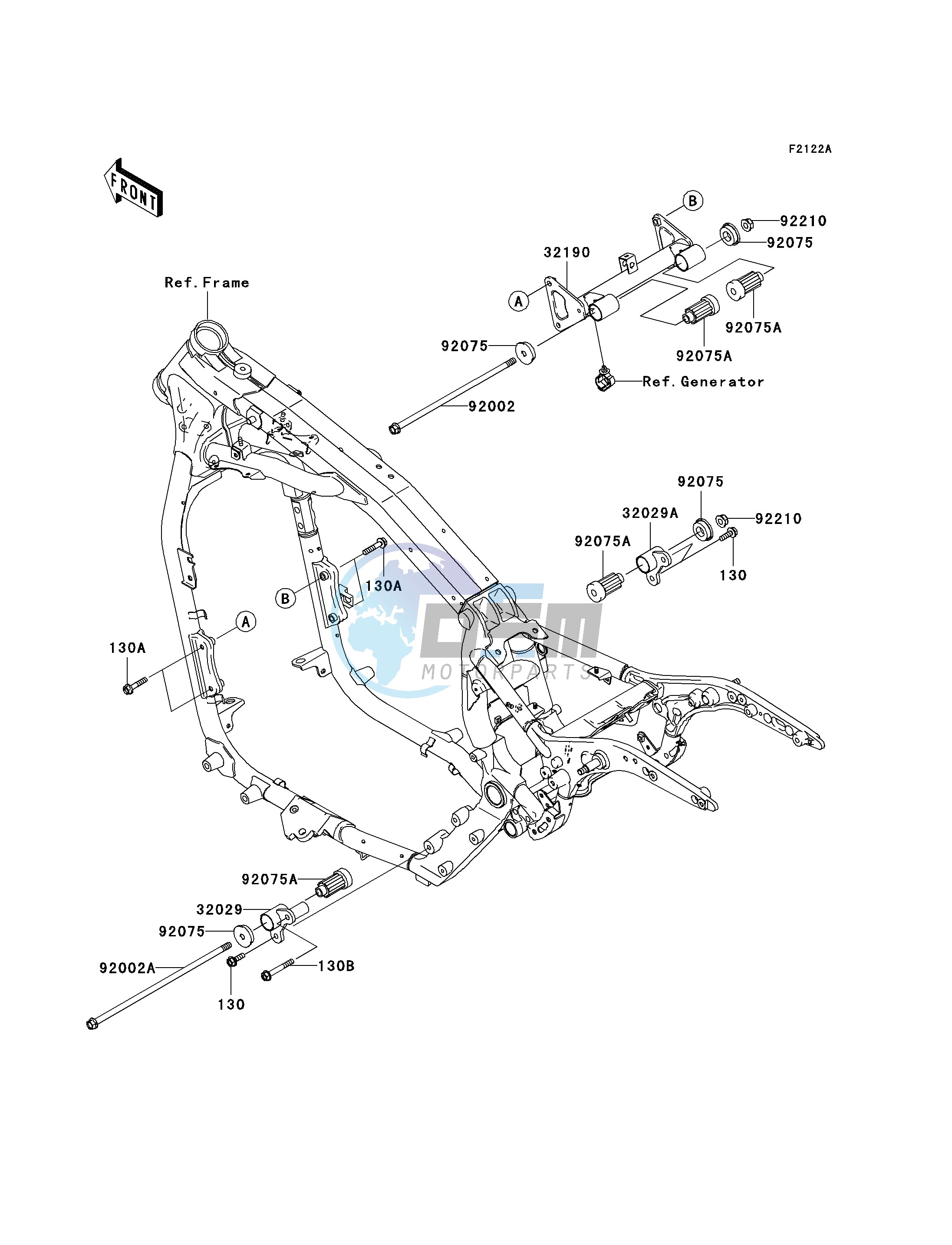 ENGINE MOUNT-- A3- -