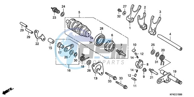 GEARSHIFT DRUM