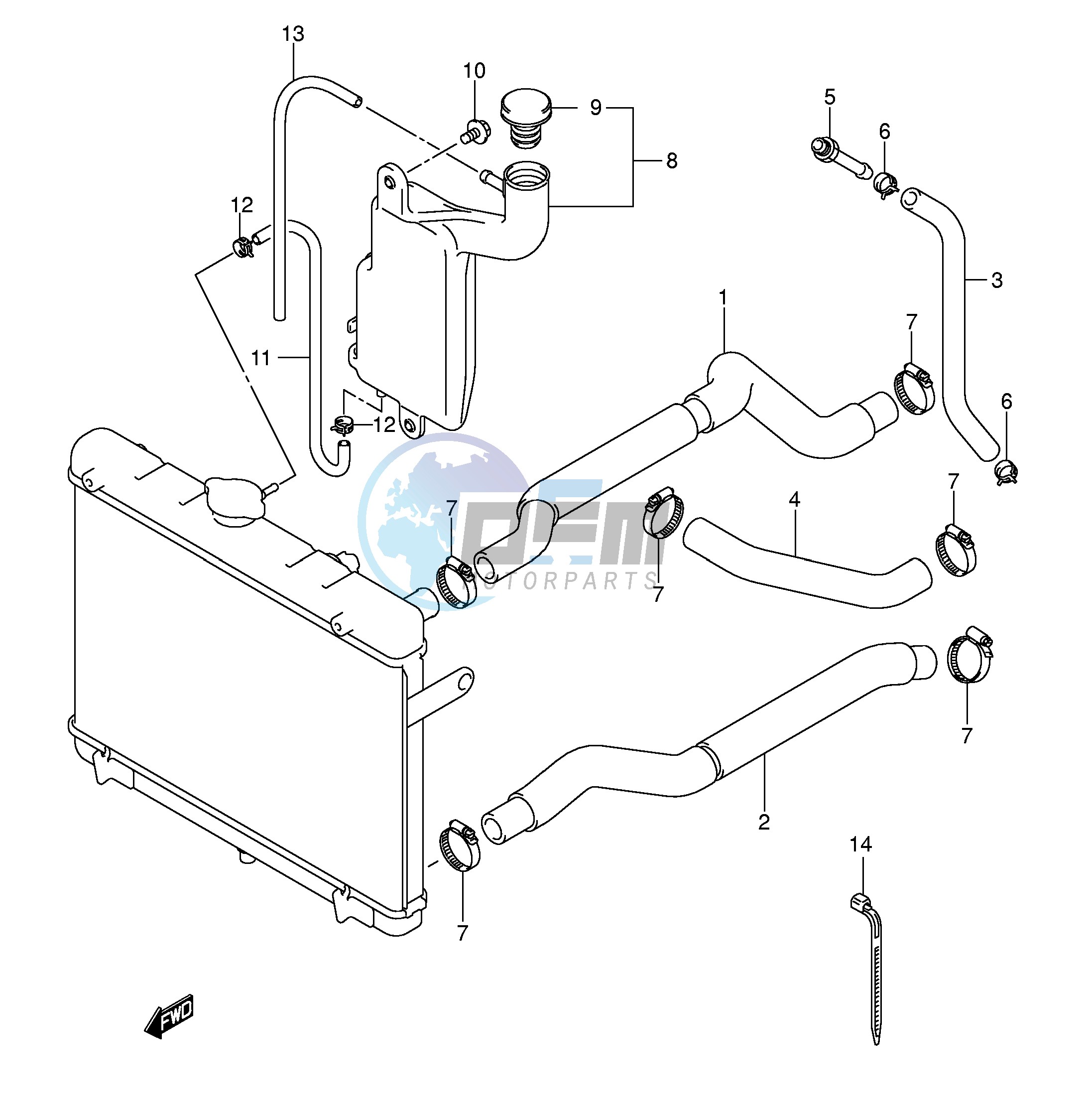 RADIATOR HOSE