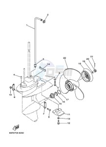 FT9-9D drawing LOWER-CASING-x-DRIVE-2