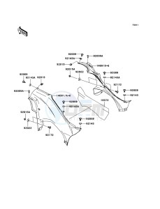 KVF750_4X4 KVF750DBF EU GB drawing Side Covers