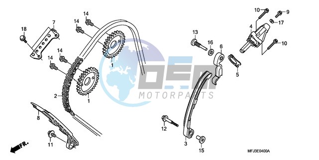 CAM CHAIN/TENSIONER