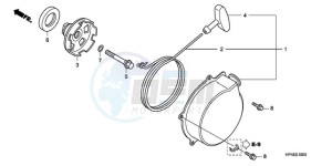 TRX420TM9 Australia - (U / 2WD) drawing RECOIL STARTER