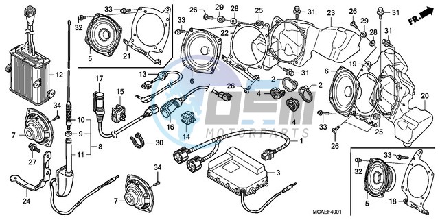 AUDIO UNIT (AIRBAG)