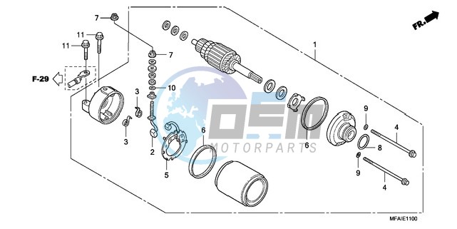 STARTING MOTOR