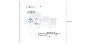 CBF10009 F / CMF drawing HEATED GRIPS