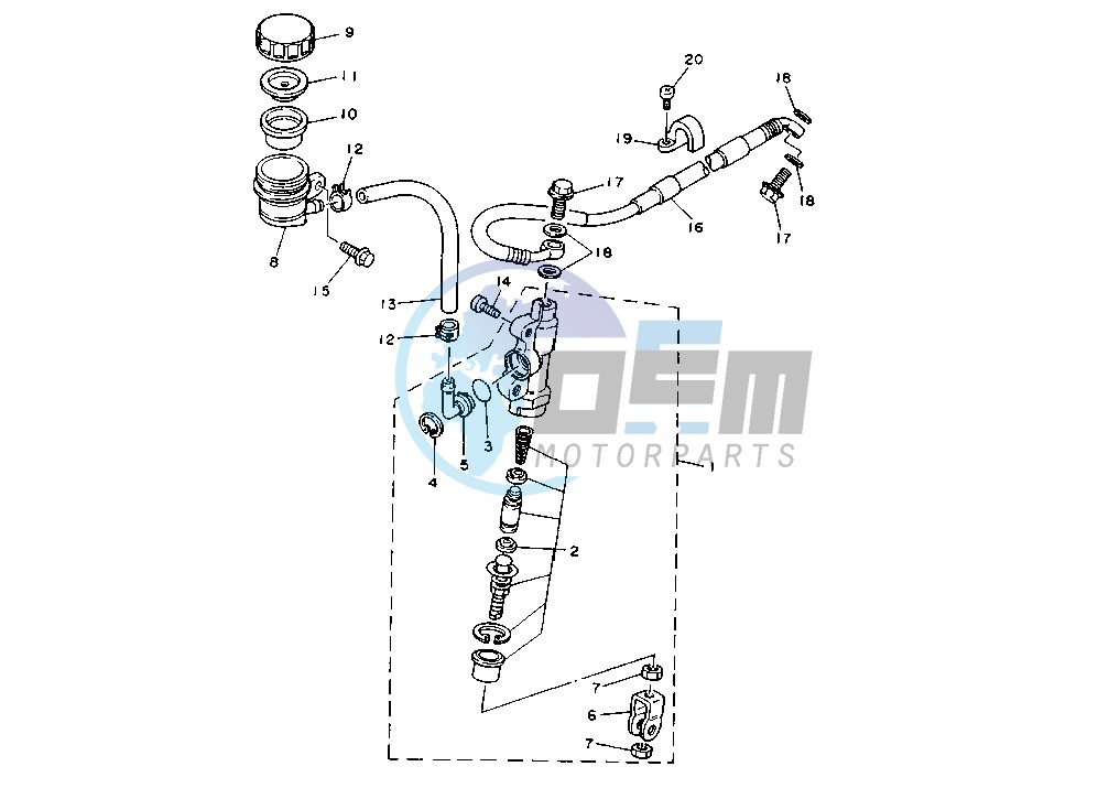 REAR MASTER CYLINDER