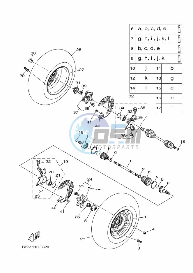 FRONT WHEEL