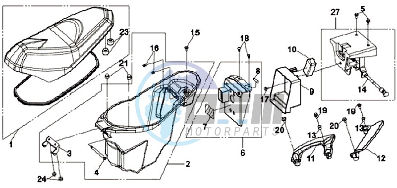 BUDDYSEAT - HELMET BOX - CARRIER