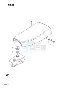 JR50 (P3) drawing OIL TANK - SEAT