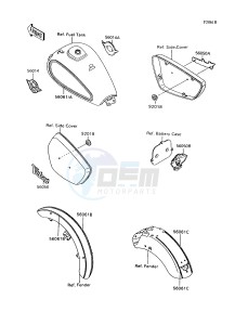 VN 1500 A [VULCAN 88] (A6-A9) [VULCAN 88] drawing DECALS-- RED_GRAY- -