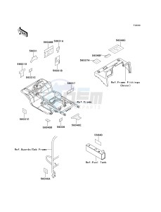 KAF 620 C [MULE 2500] (C6) [MULE 2500] drawing LABELS