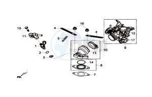 HD 300I ABS (L9) EU drawing INLET /  FUEL INJECTOR