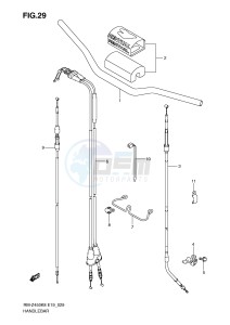 RM-Z450 (E19) drawing HANDLEBAR (RM-Z450K8 K9 L0)